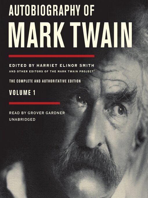 Cover image for Autobiography of Mark Twain, Volume 1